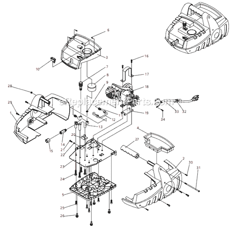 Page A Diagram and Parts List for FP2032 2002 Campbell Hausfeld Compressor